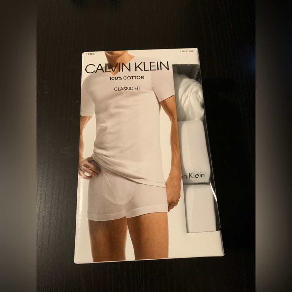 Men’s Calvin Klein V-Neck Undershirts